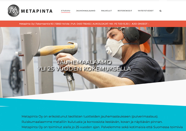 nettisivut - Metapinta